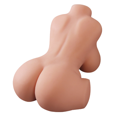 Poupée en caoutchouc de sexe du petit prix 2.5kg de sein de bande de torse adulte en gros de silicone pour les aperçus gratuits masculins de masturbation