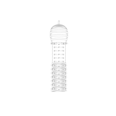Vente chaude Crystal Penis Sleeve Extender pour l'homme
