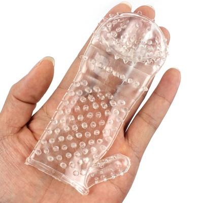 Vente chaude Crystal Penis Sleeve Extender pour l'homme