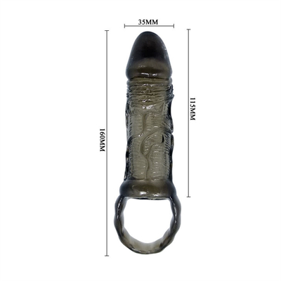 Douille de pénis de la bande des hommes avec la vibration