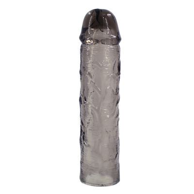 Pénis réaliste de silicone de coq de douille d'extension de pénis d'hommes de Toy Dildo Extender Condoms For de sexe