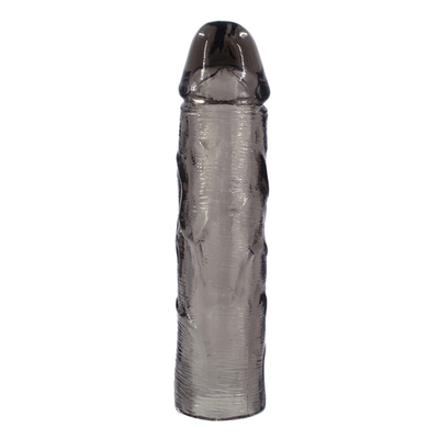 Pénis réaliste de silicone de coq de douille d'extension de pénis d'hommes de Toy Dildo Extender Condoms For de sexe