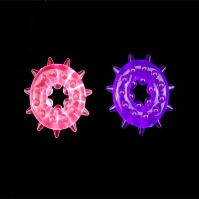 Le pénis coloré Ring Cock Rings Male Sex joue les anneaux à retard de temps de pénis