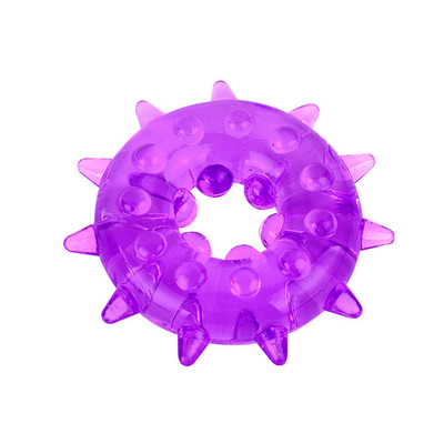 Le pénis coloré Ring Cock Rings Male Sex joue les anneaux à retard de temps de pénis