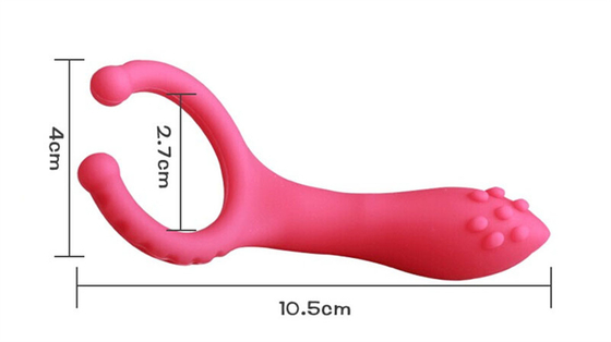 Jouets sexuels vibrant pinces de mamelons avec vibrateur de point G pour femmes
