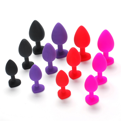 Jouets adultes gais anaux de prise de bout de Chastity Anal Plug Adult Toy Jeweled par silicone portatif pour les hommes