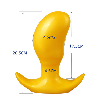 La sodomie joue des prises de bout de silicone pour des femmes et des hommes