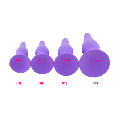 Prise masculine de bout de Massager de prostate de prise anale de silicone pour Toy Anal érotique adulte