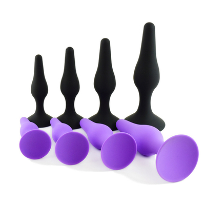 Prise masculine de bout de Massager de prostate de prise anale de silicone pour Toy Anal érotique adulte