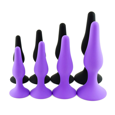 Prise masculine de bout de Massager de prostate de prise anale de silicone pour Toy Anal érotique adulte
