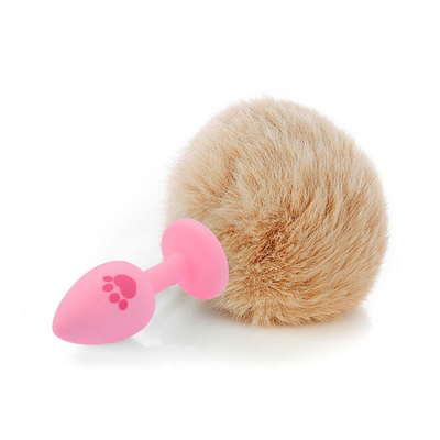 Toy Silicone Anal Plug privé de prise de queue de sexe de produits des femmes anales de masturbation