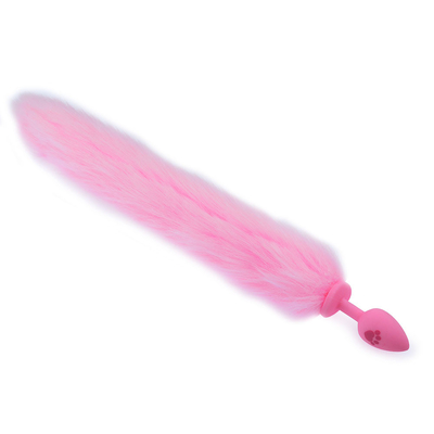 Jouets anaux de sodomie de silicone de prise de Fox de taille de S de bout sexy de queue pour le magasin en ligne Chine d'hommes de femmes