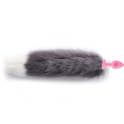 Jouets anaux de sodomie de silicone de prise de Fox de taille de S de bout sexy de queue pour le magasin en ligne Chine d'hommes de femmes