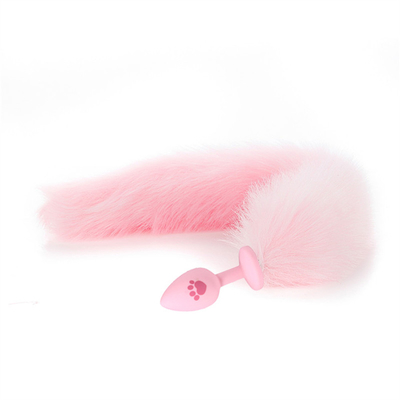 Jouets anaux de sodomie de silicone de prise de Fox de taille de S de bout sexy de queue pour le magasin en ligne Chine d'hommes de femmes
