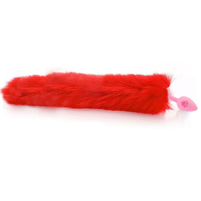 Jouets anaux de sodomie de silicone de prise de Fox de taille de S de bout sexy de queue pour le magasin en ligne Chine d'hommes de femmes