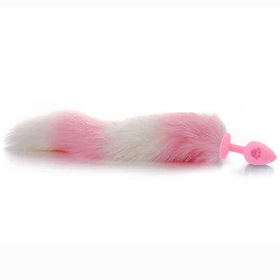 Jouets anaux de sodomie de silicone de prise de Fox de taille de S de bout sexy de queue pour le magasin en ligne Chine d'hommes de femmes