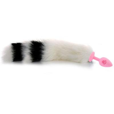 Jouets anaux de sodomie de silicone de prise de Fox de taille de S de bout sexy de queue pour le magasin en ligne Chine d'hommes de femmes