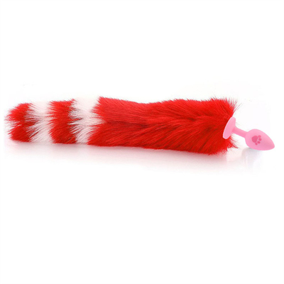 Jouets anaux de sodomie de silicone de prise de Fox de taille de S de bout sexy de queue pour le magasin en ligne Chine d'hommes de femmes