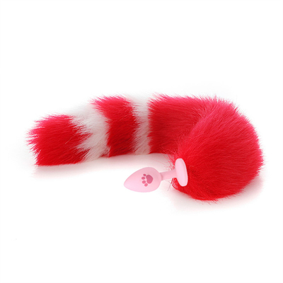 Jouets anaux de sodomie de silicone de prise de Fox de taille de S de bout sexy de queue pour le magasin en ligne Chine d'hommes de femmes