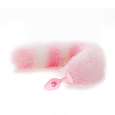 Jouets anaux de sodomie de silicone de prise de Fox de taille de S de bout sexy de queue pour le magasin en ligne Chine d'hommes de femmes
