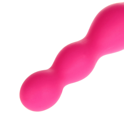 Le sexe Toy Beads 10 de silicone expédie le vibrateur anal de prise pour les deux hommes et femmes