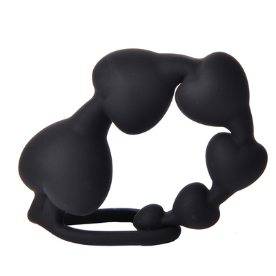 Jouets en forme de coeur de sodomie de prise de Bbutt pour les hommes