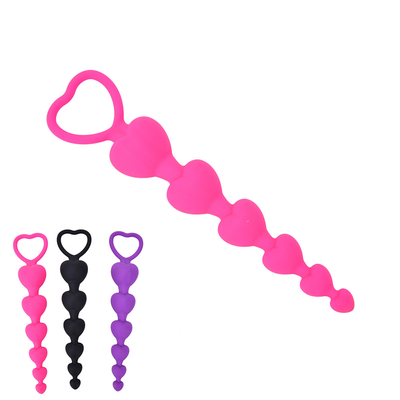 Jouets en forme de coeur de sodomie de prise de Bbutt pour les hommes