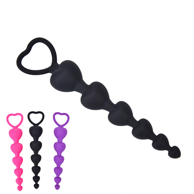 Jouets en forme de coeur de sodomie de prise de Bbutt pour les hommes