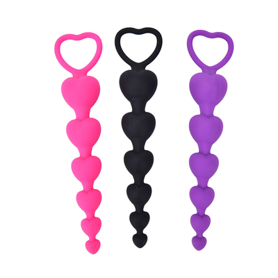 Jouets en forme de coeur de sodomie de prise de Bbutt pour les hommes