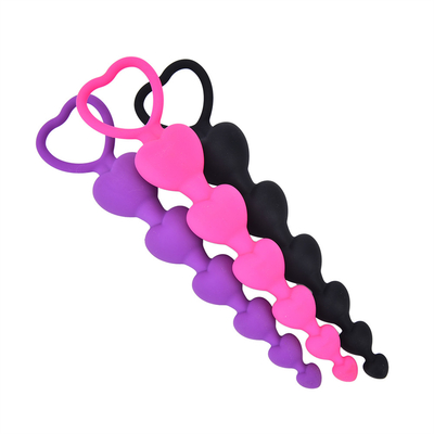 Jouets en forme de coeur de sodomie de prise de Bbutt pour les hommes