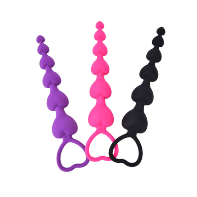Jouets en forme de coeur de sodomie de prise de Bbutt pour les hommes