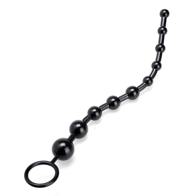 Le sexe anal de prise de bout de silicone joue les jouets anaux de silicone mou