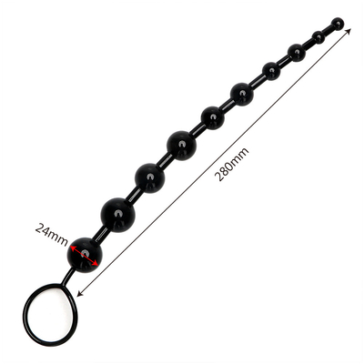 Le sexe anal de prise de bout de silicone joue les jouets anaux de silicone mou
