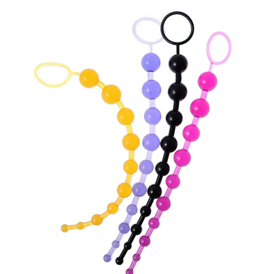 Le sexe anal de prise de bout de silicone joue les jouets anaux de silicone mou