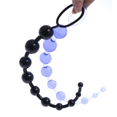 Le sexe anal de prise de bout de silicone joue les jouets anaux de silicone mou