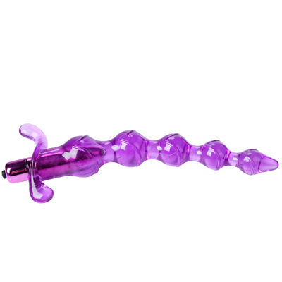 Jouets adultes anaux de perles de vibrateur de prostate de prise anale molle anale de massage pour des femmes