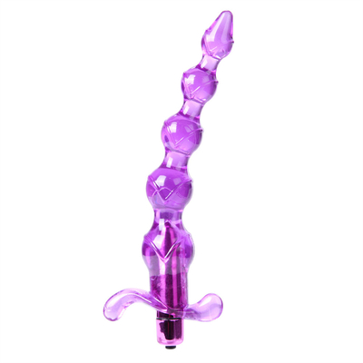 Jouets adultes anaux de perles de vibrateur de prostate de prise anale molle anale de massage pour des femmes