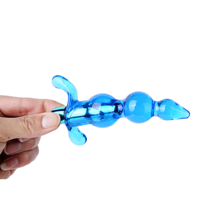 Jouets adultes anaux de perles de vibrateur de prostate de prise anale molle anale de massage pour des femmes