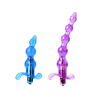 Jouets adultes anaux de perles de vibrateur de prostate de prise anale molle anale de massage pour des femmes