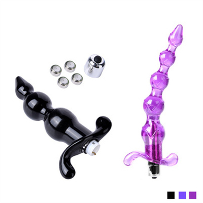 Jouets adultes anaux de perles de vibrateur de prostate de prise anale molle anale de massage pour des femmes