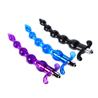 Jouets adultes anaux de perles de vibrateur de prostate de prise anale molle anale de massage pour des femmes