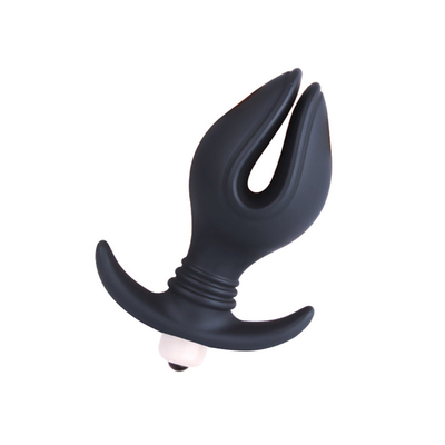 Prise anale spéciale anale de silicone avec les balles vibrantes