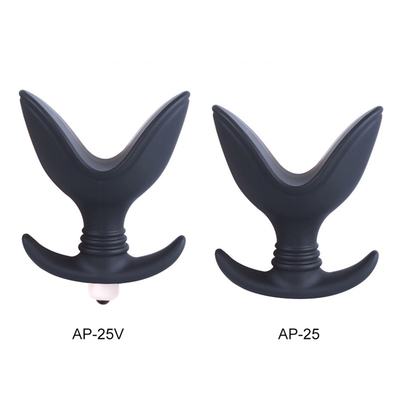 Prise anale spéciale anale de silicone avec les balles vibrantes