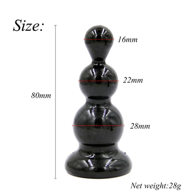 Augmentez les jouets anaux de silicone mou