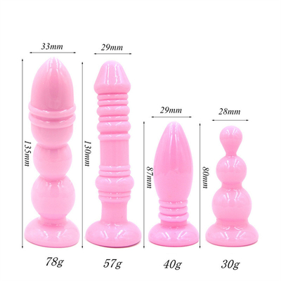 Augmentez les jouets anaux de silicone mou