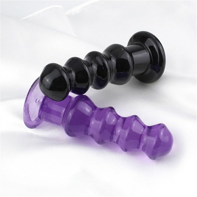 Les perles anales de prise de silicone de godemiché de vibrateur de Massager masculin anal de prostate branchent les jouets adultes FO de sodomie de masturbation de bout de tache de G