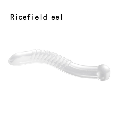 Jouets anaux de sexe de Massager de clitoris de vagin de prise de vente de godemichés en cristal chauds de légume fruit pour la masturbation femelle