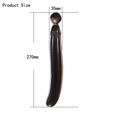 Jouets anaux de sexe de Massager de clitoris de vagin de prise de vente de godemichés en cristal chauds de légume fruit pour la masturbation femelle