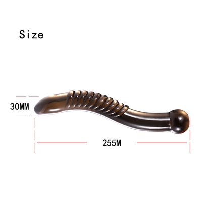 Jouets anaux de sexe de Massager de clitoris de vagin de prise de vente de godemichés en cristal chauds de légume fruit pour la masturbation femelle