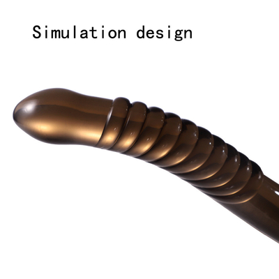 Jouets anaux de sexe de Massager de clitoris de vagin de prise de vente de godemichés en cristal chauds de légume fruit pour la masturbation femelle